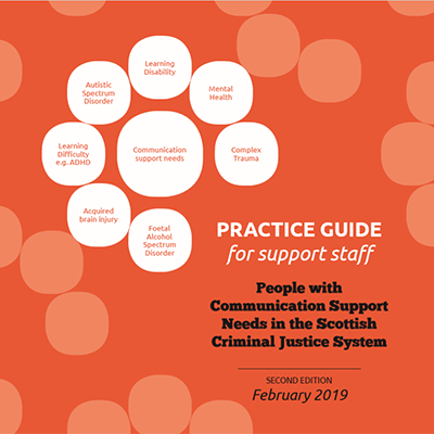 Practice guide for support staff working with people in criminal justice system